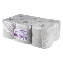 Papier toaletowy makulaturowy DONAU EXPERT Jumbo, 1-warstwowy, 750 listków, 12szt., szary