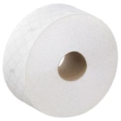 Papier toaletowy Jumbo SCOTT Essential, 2-warstwowy, 6 rolek x 1053 listki, biały