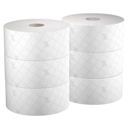 Papier toaletowy SCOTT Control, centralne odwijanie, 2-warstwowy, 314m, 6 rolek x 1280 listków, biały