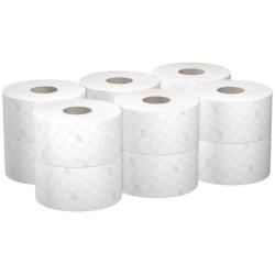Papier toaletowy SCOTT Control, centralne odwijanie, 2-warstwowy, 204m, 12 rolek x 833 listki, biały