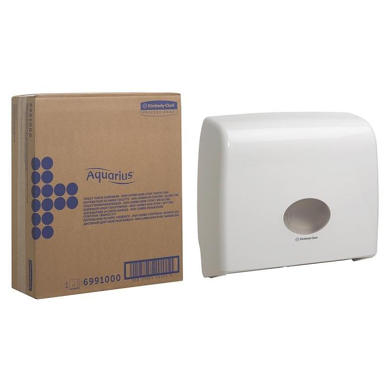 Dozownik do papieru toaletowego KIMBERLY-CLARK Jumbo Non-Stop , 6991, biały
