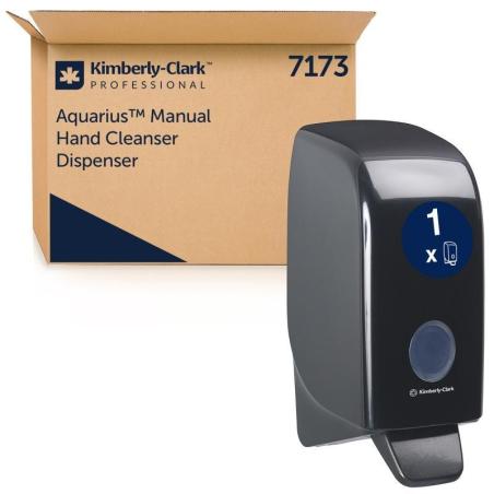Dozownik mydła do rąk KIMBERLY-CLARK, 7173, 1l, czarny