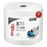 WYPALL X70 Power Clean czyściwo włókninowe w roli 278,8 m, 820 listków, białe