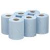 Ręcznik papierowy WYPALL L10 General Clean, 1-warstwowy, centralne odwijanie, 6 rolek x 280 listków, niebieski