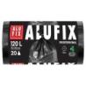Worki na śmieci ALUFIX Professional, LDPE, 70x110cm, 28 μm, 120l, 20 szt., czarne