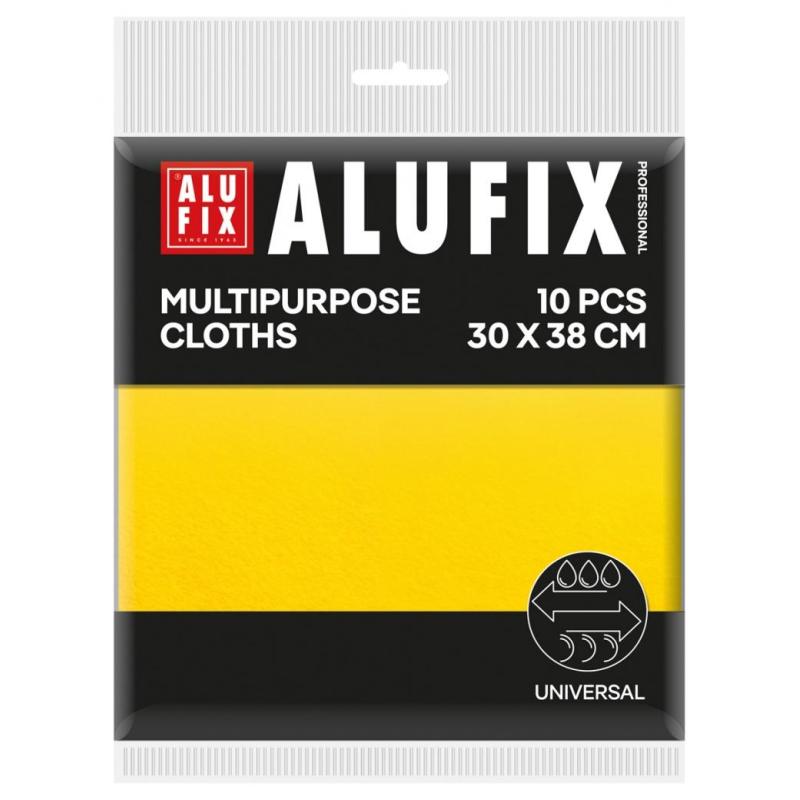 Ściereczki wielofunkcyjne ALUFIX Professional, 30x38cm, 10 szt., żółte