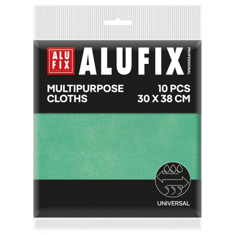 Ściereczki wielofunkcyjne ALUFIX Professional, 30x38cm, 10 szt., zielone