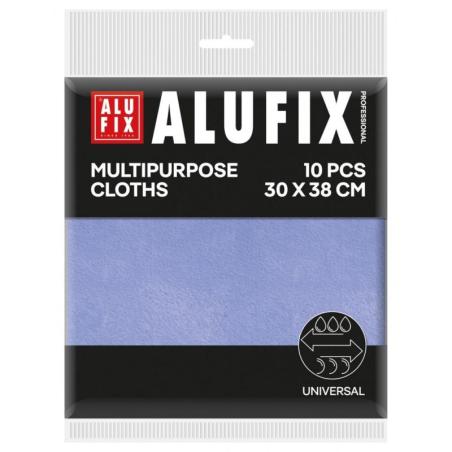 Ściereczki wielofunkcyjne ALUFIX Professional, 30x38cm, 10 szt., niebieskie