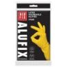 Rękawiczki domowe lateksowe ALUFIX Professional, 30g, rozmiar M, żółte