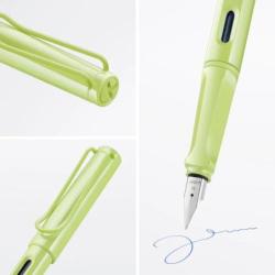 Pióro wieczne LAMY Safari 0D0, B, jasnozielone