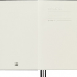 Notes MOLESKINE PRO Project Planner L (13x21 cm) twarda oprawa, czarny
