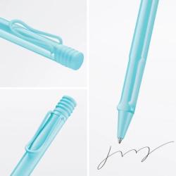 Długopis LAMY Safari 2D1, M, z niebieskim wkładem, jasnoniebieski