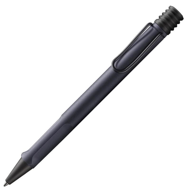 Długopis LAMY Safari 2E2, M, z niebieskim wkładem, grafitowo-czarne
