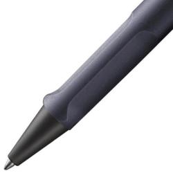 Długopis LAMY Safari 2E2, M, z niebieskim wkładem, grafitowo-czarne