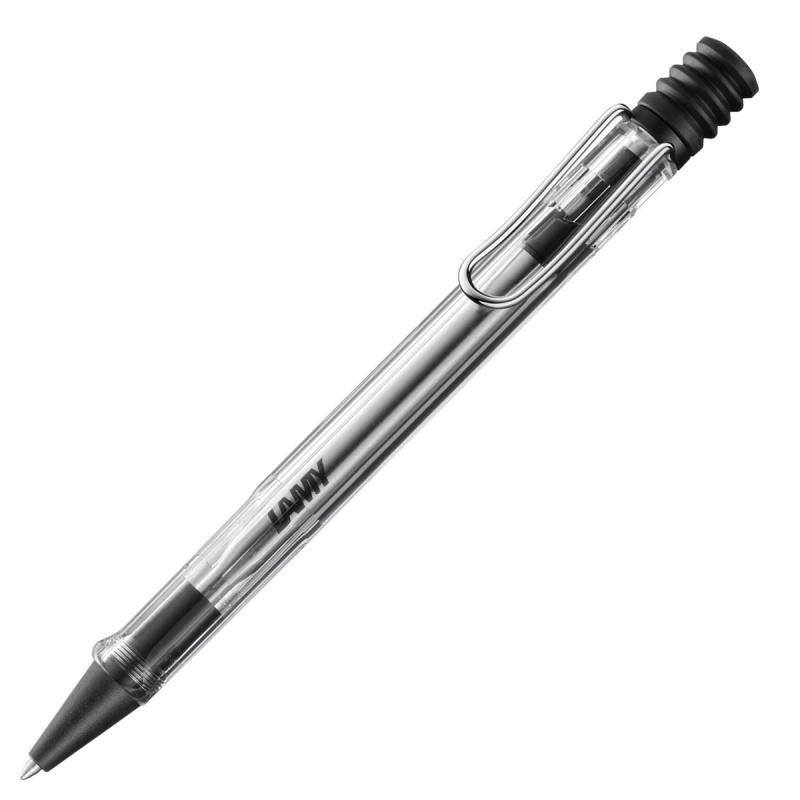 Długopis LAMY Safari 212, M, z niebieskim wkładem, transparentny