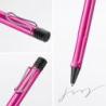 Długopis LAMY Safari 213, M, z czarnym wkładem, różowy