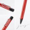 Długopis LAMY Safari 214, M, z czarnym wkładem, czerwony