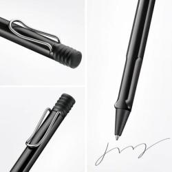 Długopis LAMY Safari 219, M, z czarnym wkładem, czarny