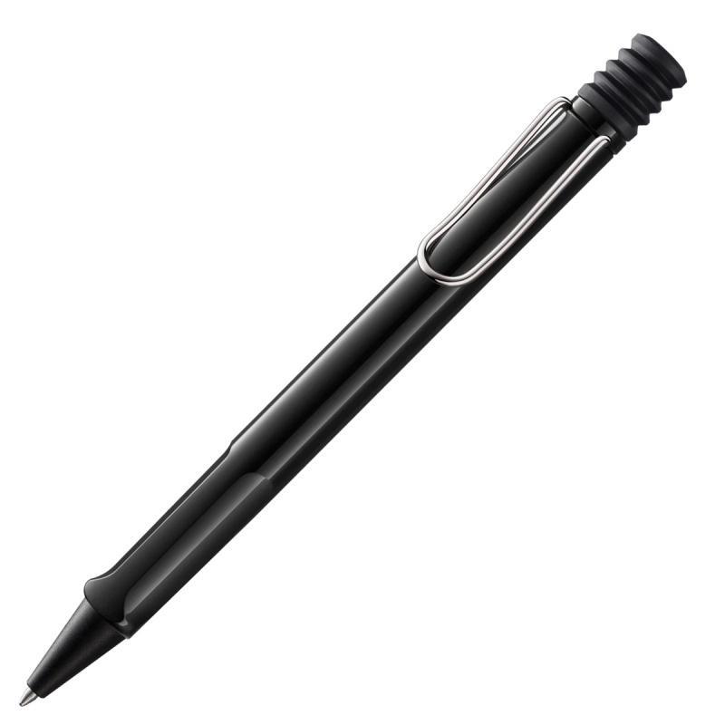 Długopis LAMY Safari 219, M, z niebieskim wkładem, czarny