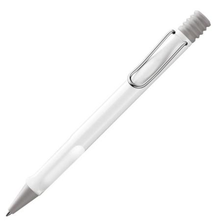 Długopis LAMY Safari 219, M, z czarnym wkładem, biały