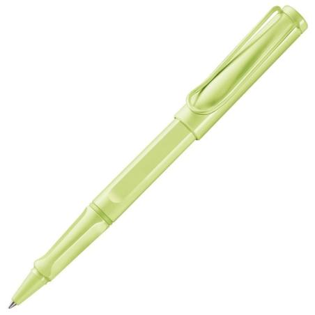 Pióro kulkowe LAMY Safari 3D0, M, z niebieskim wkładem, jasnozielony
