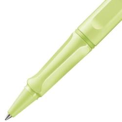 Pióro kulkowe LAMY Safari 3D0, M, z niebieskim wkładem, jasnozielony