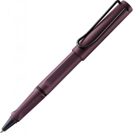 Pióro kulkowe LAMY Safari 3E3, M, z niebieskim wkładem, fioletowy