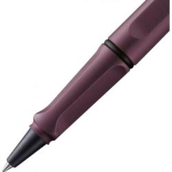 Pióro kulkowe LAMY Safari 3E3, M, z niebieskim wkładem, fioletowy