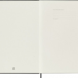 Notes MOLESKINE PROFESSIONAL A4 (21x29,7 cm), twarda oprawa, 192 strony, czarny