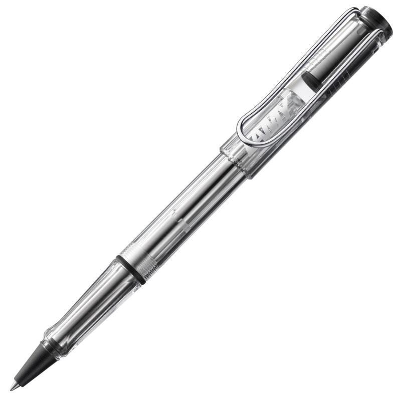 Pióro kulkowe LAMY Safari 312, M, z niebieskim wkładem, transparentny