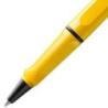 Pióro kulkowe LAMY Safari 318, M, z niebieskim wkładem, żółte