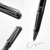 Pióro kulkowe LAMY Safari 319, M, z czarnym wkładem, czarne