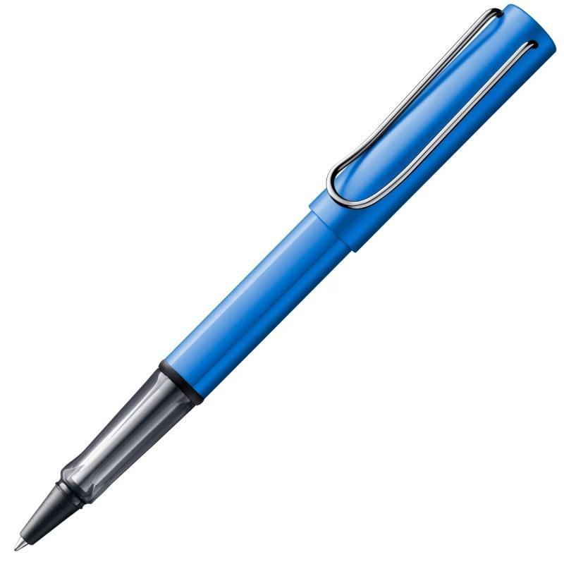 Pióro kulkowe LAMY AL-star 328, M, z czarnym wkładem, granatowy