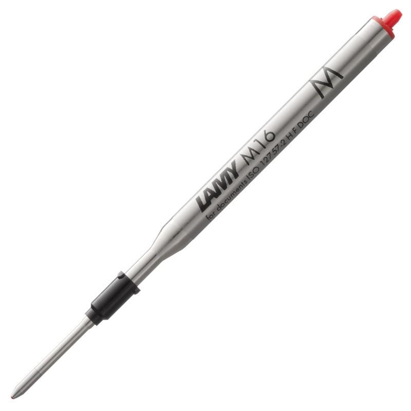 Wkład do długopisu LAMY M16, M, blister, czerwony
