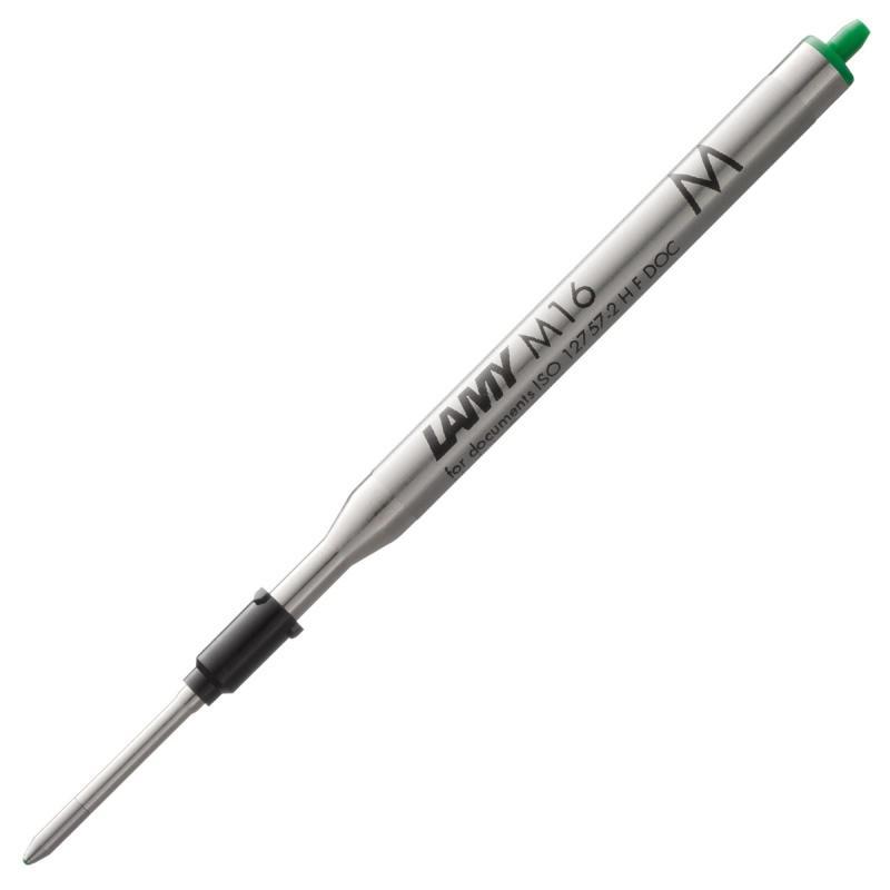 Wkład do długopisu LAMY M16, M, blister, zielony
