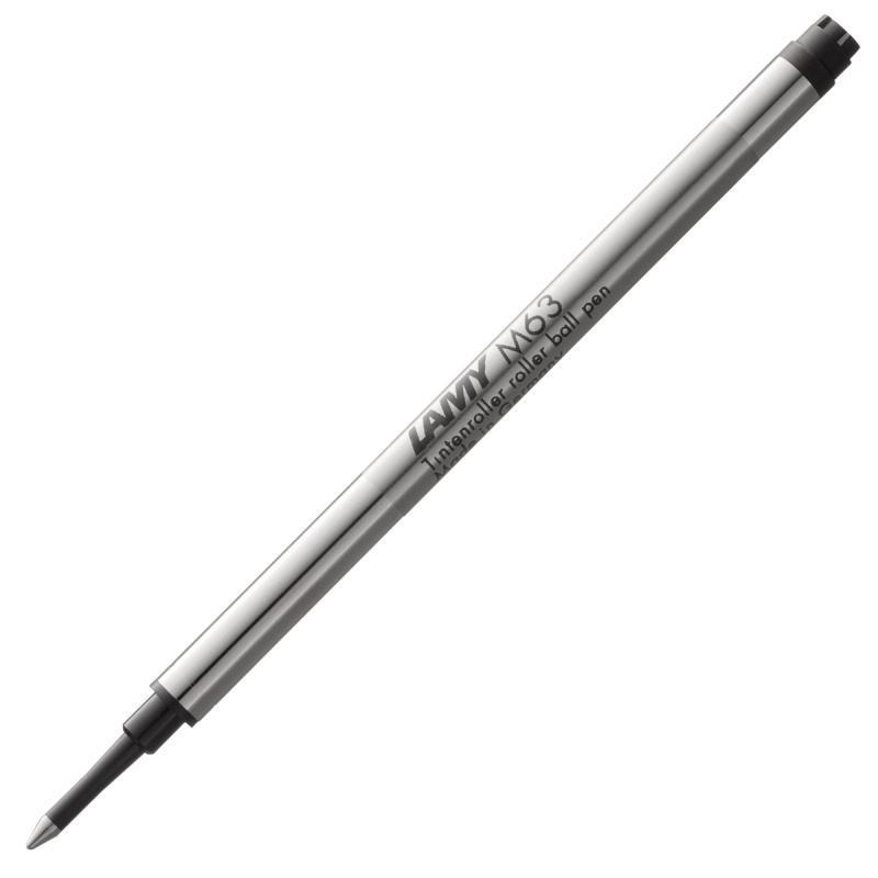 Wkład do pióra kulkowego LAMY M63, M, blister, czarny