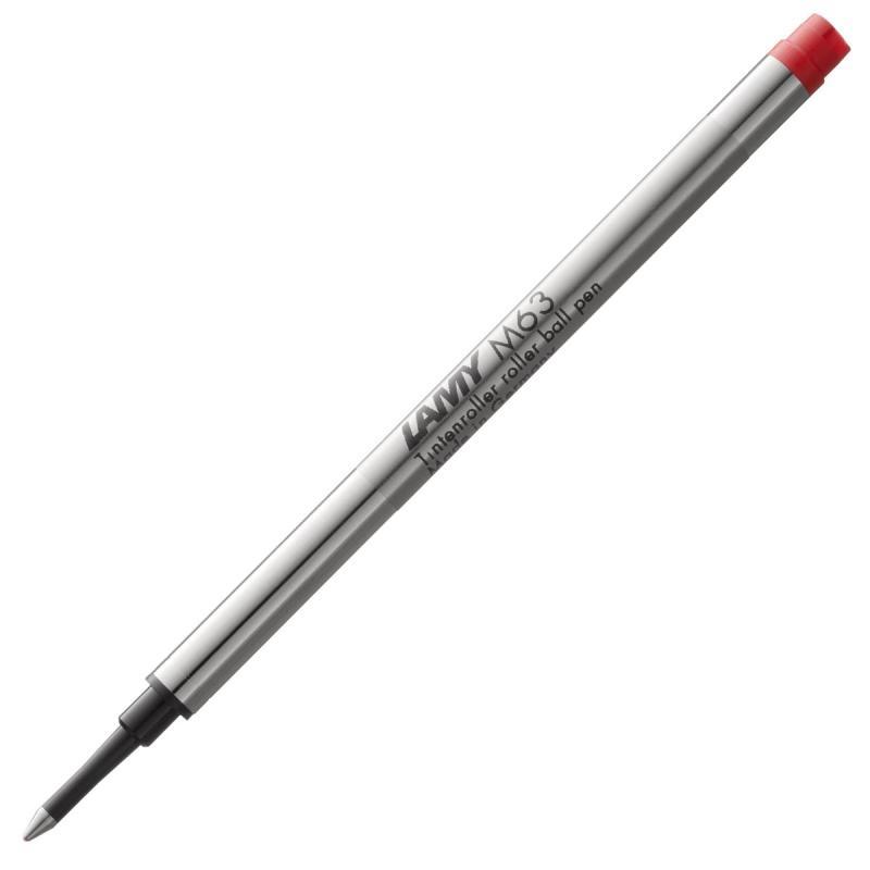 Wkład do pióra kulkowego LAMY M63, M, czerwony
