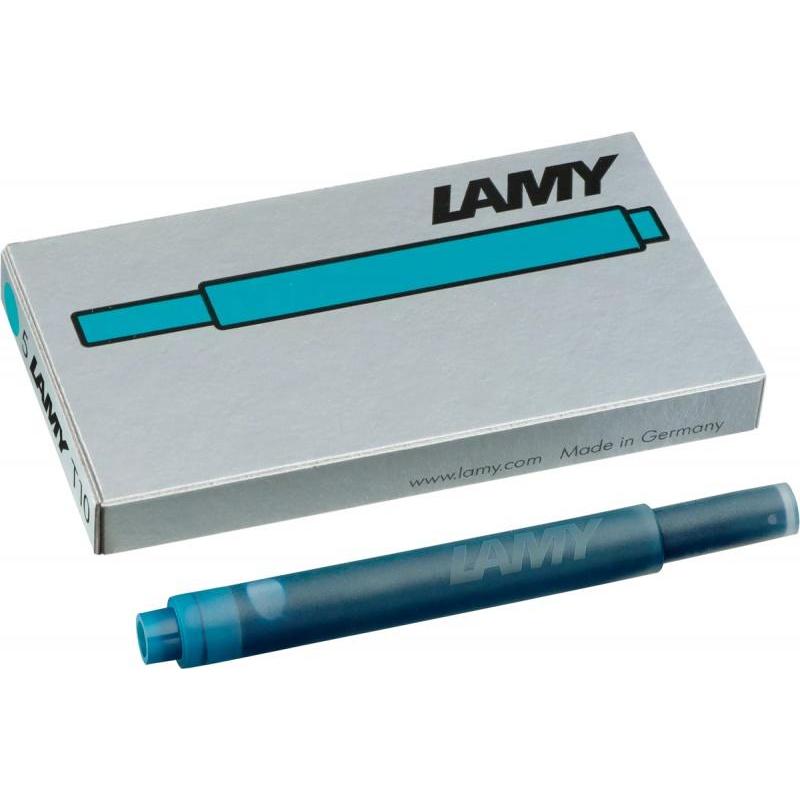 Naboje atramentowe LAMY T10, 5 szt., turkusowy