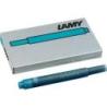 Naboje atramentowe LAMY T10, 5 szt., turkusowy