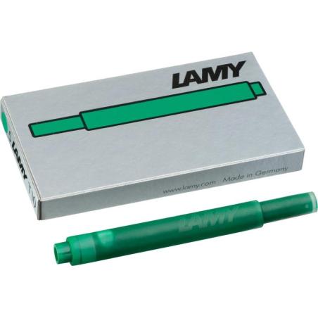 Naboje atramentowe LAMY T10, 5 szt., zielony