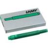 Naboje atramentowe LAMY T10, 5 szt., zielony
