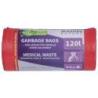 Worki na odpady medyczne DONAU EXPERT, LDPE, 120l, 25 szt., czerwone