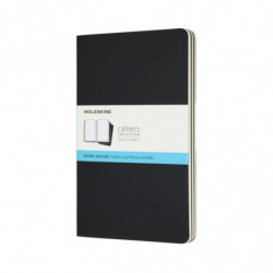 Zestaw 3 Zeszytów MOLESKINE Cahier Journals L (13x21cm) w kropki, 80 stron, czarny - 1