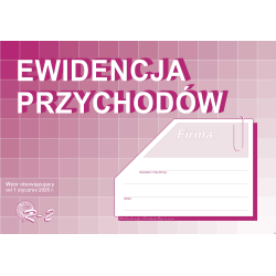R-2 Ewidencja przychodów A4...