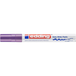 Marker Edding lakierowy 2-4mm fioletowy 750/008/FED