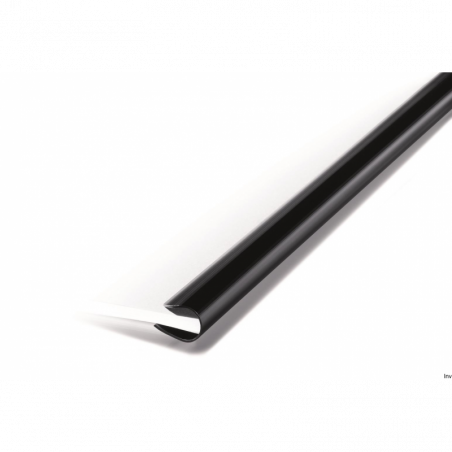 Grzbiety zaciskowe Durable A4 czarne 80 kartek 25 sztuk