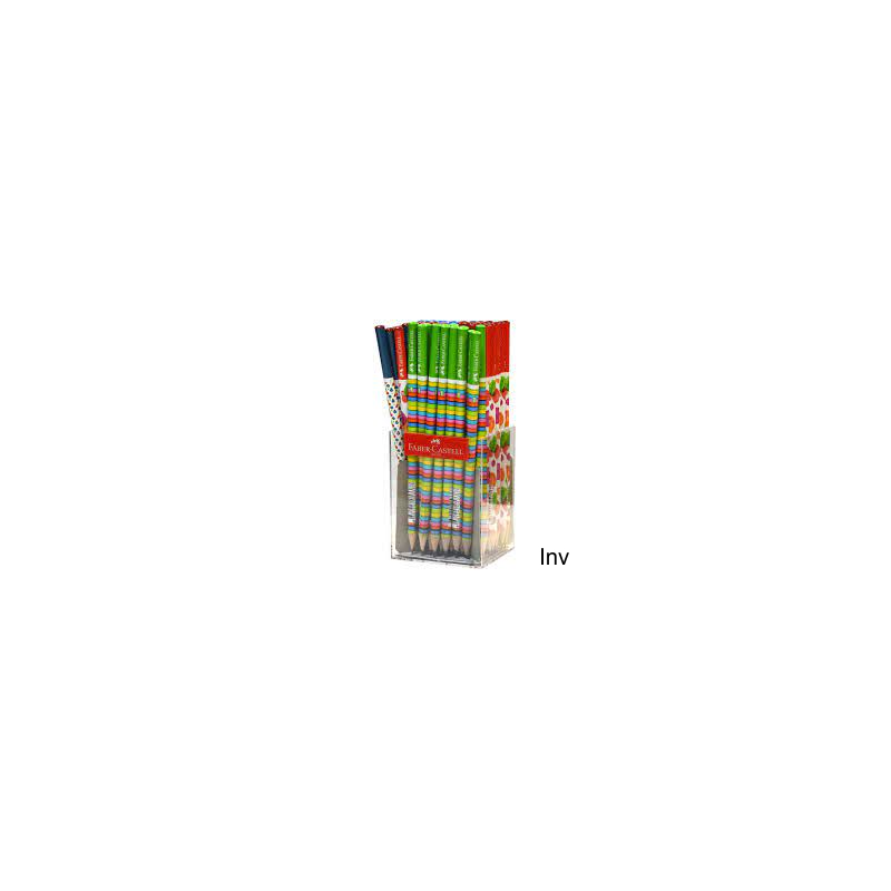Ołówki BUBBLE 72 sztuki Faber-Castell Display 516202