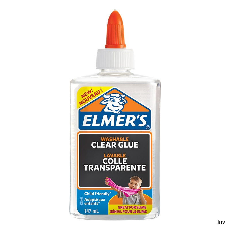 Klej PVA przezroczysty Elmers, zmywalny, 147 ml, do tworzenia Slime i rękodzieła