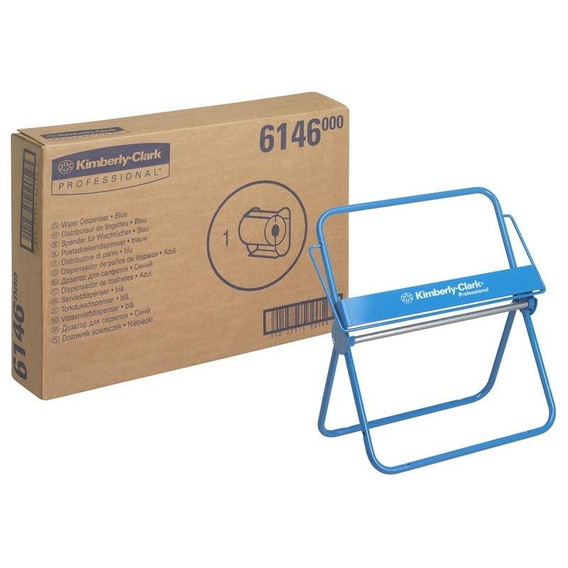 Dozownik ścienny do czyściw w rolkach KIMBERLY-CLARK PROFESSIONAL, 6146, na dużą rolkę, stalowy