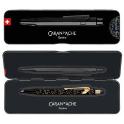 Ołówek mechaniczny CARAN D'ACHE 844 Horse, 0,5mm, w pudełku, czarny